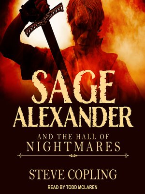 cover image of Sage Alexander and the Hall of Nightmares